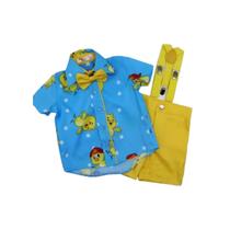 Conjunto Infantil Masculino Pintinho Amarelinho