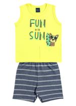 Conjunto Infantil Masculino Regata + Bermuda Dila R.15702477