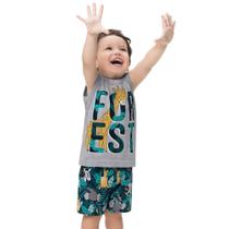 Conjunto Infantil Masculino Regata + Bermuda Kyly Conjunto Infantil Masculino Regata + Bermuda Kyly