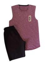 Conjunto Infantil Masculino Regata + Bermuda Tiki Liki Conjunto Infantil Masculino Regata + Bermuda Tiki Liki