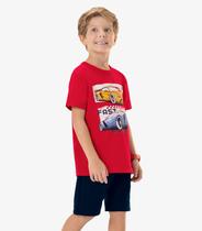 Conjunto Infantil Masculino Rovi Kids Vermelho