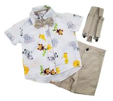 Conjunto Infantil Masculino Safari - Modelo 4 - Photok