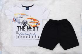 Conjunto Infantil Masculino Short e Camiseta - Tamanho 4