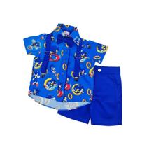 Conjunto Infantil Masculino Sonic