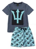 Conjunto Infantil Masculino Square Chumbo 0506 - Torrox Conjunto Infantil Masculino Square Chumbo 0506 - Torrox