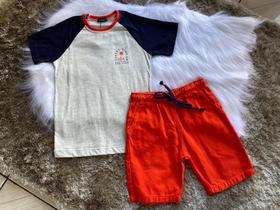 Conjunto infantil masculino tamanho 08