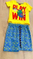 Conjunto infantil masculino tamanho 2 Conjunto infantil masculino tamanho 2