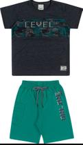 Conjunto infantil masculino valcano/tela Conjunto infantil masculino valcano/tela