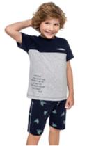 Conjunto infantil masculino warning trick 4