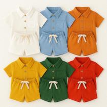 Conjunto Infantil Mauricinho Linho Algodão Luxo Social