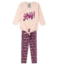 Conjunto Infantil Meia Estação Feminino Rosa Tam.10 Conjunto Infantil Meia Estação Feminino Rosa Tam.10