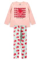 Conjunto Infantil Meia Estação Menina Strawberry - GKS