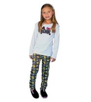 Conjunto Infantil Meia Estação Roar Legging Tam.8 Conjunto Infantil Meia Estação Roar Legging Tam.8