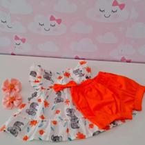 Conjunto infantil menina Baby Gijo