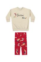 Conjunto Infantil Menina Beijos Elian - 211350