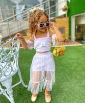 Conjunto infantil menina Blogueirinha Natal/Ano Novo/Festa