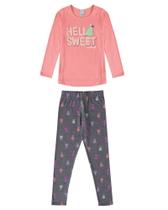 Conjunto Infantil Menina Blusa e Legging Malwee Kids