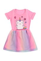 Conjunto Infantil Menina Blusa e Salopete Tie Dye - Destak Conjunto Infantil Menina Blusa e Salopete Tie Dye - Destak