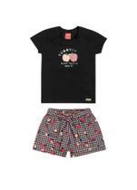 Conjunto Infantil Menina Blusa e Short