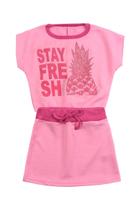 Conjunto Infantil Menina Blusa Rosa e Saia - Destak Conjunto Infantil Menina Blusa Rosa e Saia - Destak