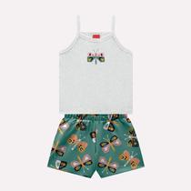 Conjunto Infantil Menina Borboletas 1001307 Cor:MesclaTamanho:10 Conjunto Infantil Menina Borboletas 1001307 Cor:MesclaTamanho:10