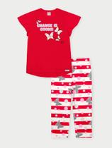 Conjunto Infantil Menina Borboletas Vermelho Abrange Conjunto Infantil Menina Borboletas Vermelho Abrange