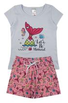 Conjunto Infantil Menina Branco