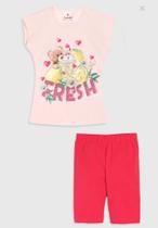 Conjunto Infantil Menina Brandili Fresh Urso e Limão Conjunto Infantil Menina Brandili Fresh Urso e Limão