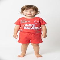 CONJUNTO INFANTIL MENINA BRANDILI GET READY Tamanho:08