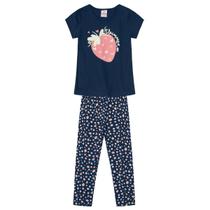 Conjunto infantil menina Brandili