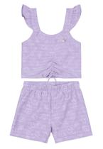 Conjunto infantil menina Brandili