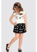 Conjunto Infantil Menina Cat Tamanho 2