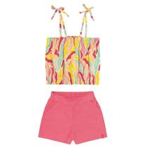 Conjunto Infantil Menina com Busto Lastex - Elian