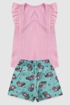 Conjunto Infantil Menina Cropped - Gabilu Conjunto Infantil Menina Cropped - Gabilu