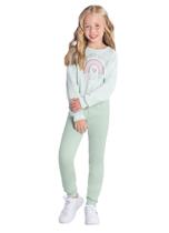 Conjunto Infantil Menina de Arco-íris Brandili