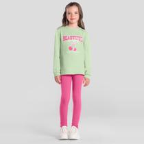 Conjunto infantil menina de cerejinha Brandili Conjunto infantil menina de cerejinha Brandili