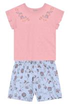 Conjunto infantil menina de flores Mundi Conjunto infantil menina de flores Mundi