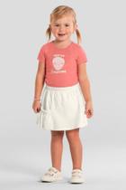 Conjunto infantil menina de moranguinho Brandili
