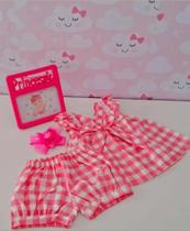 Conjunto infantil menina Din Don Conjunto infantil menina Din Don