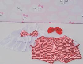 Conjunto infantil menina Din Don Conjunto infantil menina Din Don