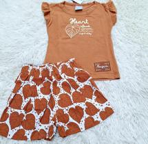 Conjunto infantil menina diversos alakazoo angerô 3 anos