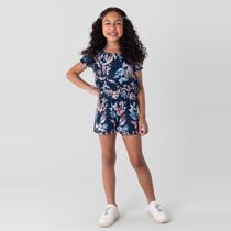 Conjunto infantil menina estampado Brandili