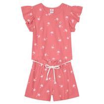 Conjunto infantil menina estampado Brandili