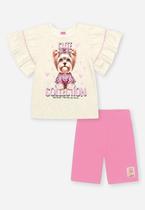 Conjunto Infantil Menina Estampado Cinti Conjunto Infantil Menina Estampado Cinti