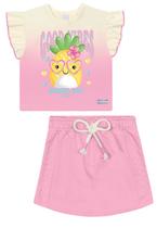 Conjunto Infantil Menina Estampado Cinti