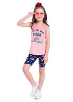 Conjunto Infantil Menina Estampado Em Malha Conjunto Infantil Menina Estampado Em Malha