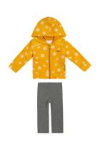 Conjunto Infantil Menina Estampado Florzinhas Colorittá Amarelo - 71015