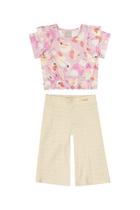 Conjunto Infantil Menina Estampado Frutinhas Colorittá - 73048