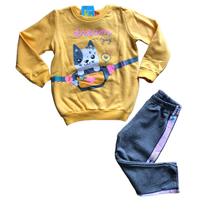 Conjunto infantil menina fechado sem touca premium