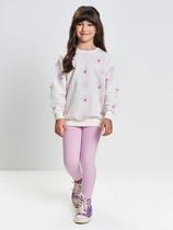 Conjunto infantil menina floral lilás 22003 Cinti Conjunto infantil menina floral lilás 22003 Cinti